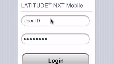 Aplicación móvil LATITUDE NXT